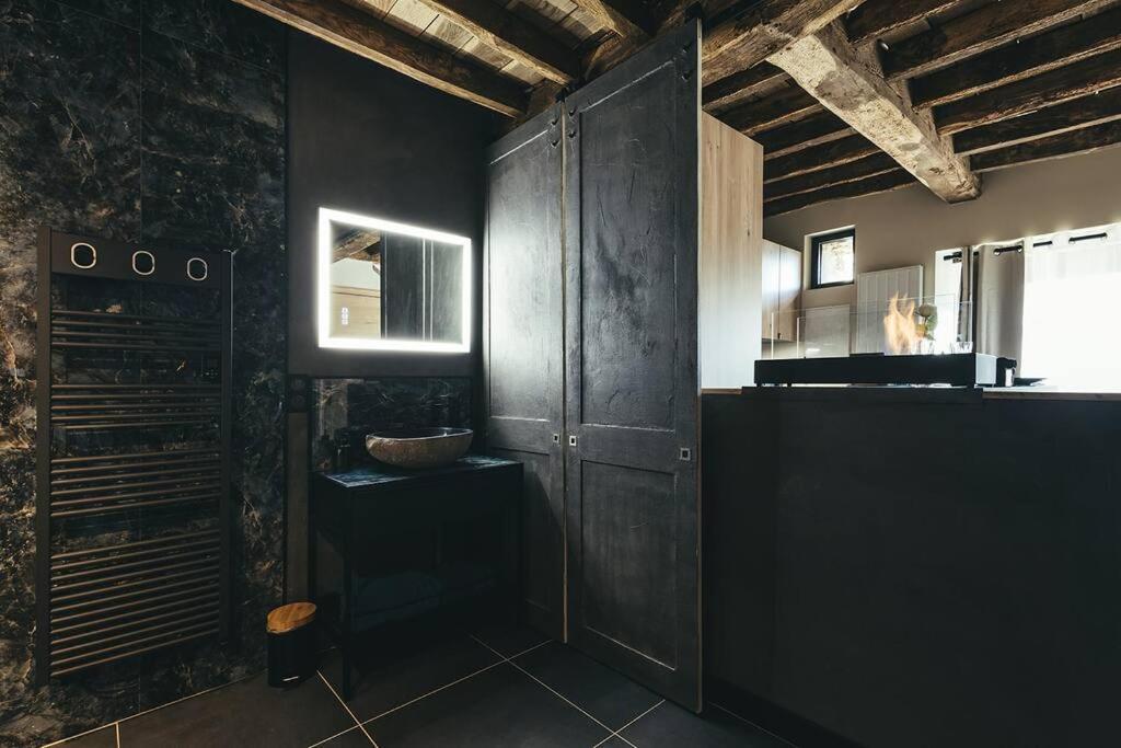Le Duplex De L'Etoile Home Cinema Jacuzzi Et Sauna Privatif Longmesnil 外观 照片